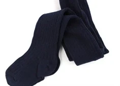 Melton marine strømpebukser bomuld